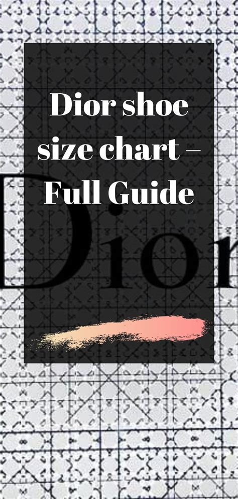 dior lady size|Dior size chart.